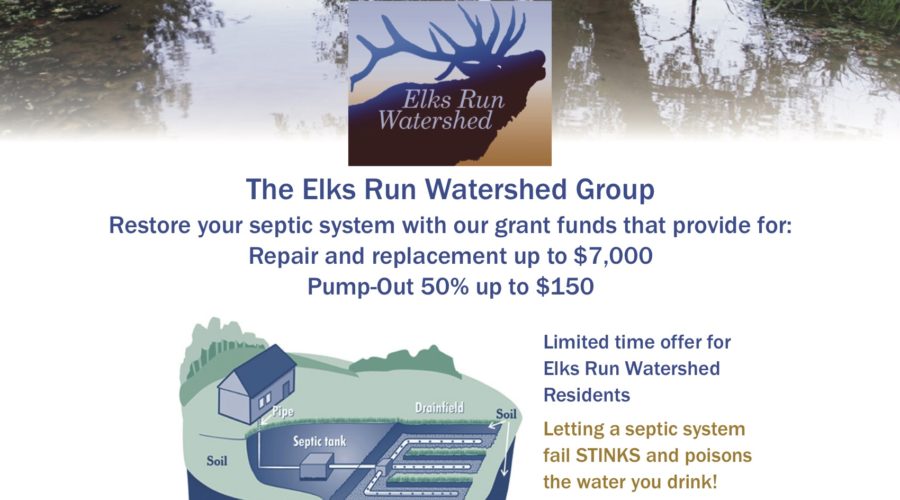 Elks Run Grant Money Available for Septic Pump Outs