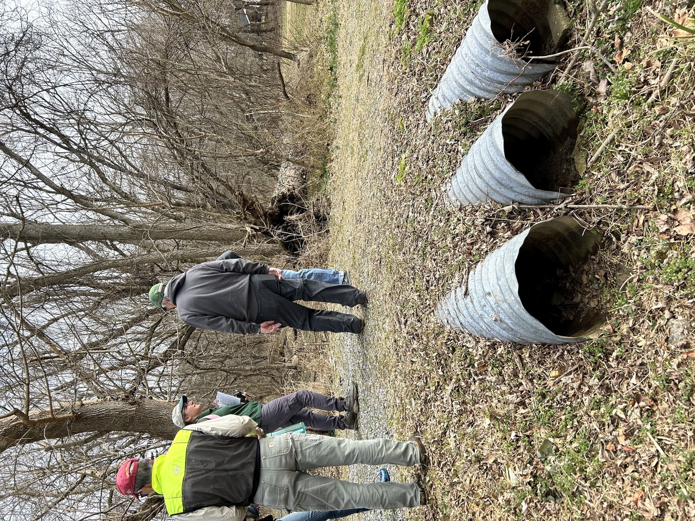 Drainage culverts within the Elks Run watershed